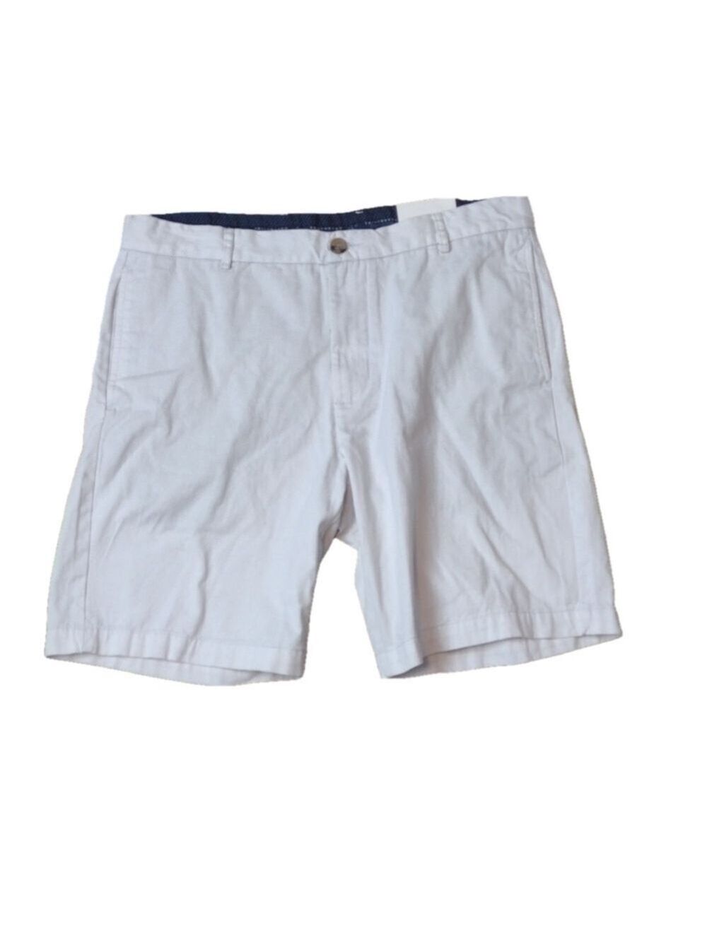 Tailorbyrd - white flat front shorts size 34